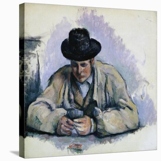 Study for The Cardplayers-Paul Cézanne-Stretched Canvas