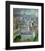 Study for "The City Paris", 1909-Robert Delaunay-Framed Giclee Print