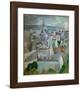 Study for "The City Paris", 1909-Robert Delaunay-Framed Giclee Print