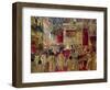 Study for the Coronation of Tsar Nicholas II (1868-1918) and Tsarina Alexandra (1872-1918)-Henri Gervex-Framed Premium Giclee Print