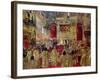 Study for the Coronation of Tsar Nicholas II (1868-1918) and Tsarina Alexandra (1872-1918)-Henri Gervex-Framed Giclee Print