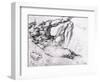 Study for the Creation of Adam-Michelangelo Buonarroti-Framed Giclee Print