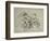 Study for the Death of Sardanapalus, 1864-Eugene Delacroix-Framed Giclee Print