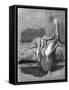 Study for the Death of Socrates-Jacques-Louis David-Framed Stretched Canvas