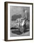 Study for the Death of Socrates-Jacques-Louis David-Framed Giclee Print