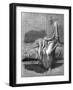 Study for the Death of Socrates-Jacques-Louis David-Framed Giclee Print