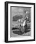 Study for the Death of Socrates-Jacques-Louis David-Framed Giclee Print