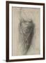 Study for the Drapery of a Man in Back View-Raphael-Framed Giclee Print