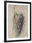 Study for the Drapery of a Man in Back View-Raphael-Framed Giclee Print