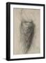 Study for the Drapery of a Man in Back View-Raphael-Framed Giclee Print