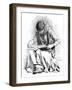 Study for the Education of St Louis (Pantheo), C1880-1882-Alexandre Cabanel-Framed Giclee Print