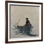 Study for the Escape from Rochefort, 1881-Henri Edmond Cross-Framed Giclee Print