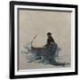 Study for the Escape from Rochefort, 1881-Henri Edmond Cross-Framed Giclee Print