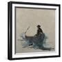 Study for the Escape from Rochefort, 1881-Henri Edmond Cross-Framed Giclee Print