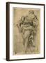 Study for the Figure of an Apostle, 1913-Correggio-Framed Giclee Print