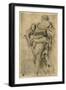 Study for the Figure of an Apostle, 1913-Correggio-Framed Giclee Print