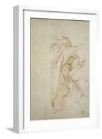 Study for the Figure Virgil-Raphael-Framed Giclee Print