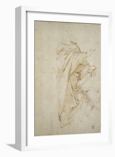 Study for the Figure Virgil-Raphael-Framed Giclee Print