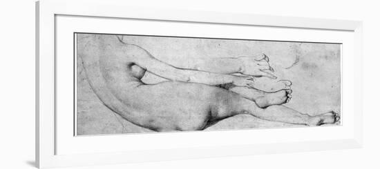 Study for the Grande Odalisque-Jean-Auguste-Dominique Ingres-Framed Premium Giclee Print