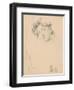 Study for the Head of a Girl, c.1900-Philip Leslie Hale-Framed Giclee Print