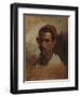 Study for the Head of a Young Arab, C.1860-62-Isidore Pils-Framed Giclee Print