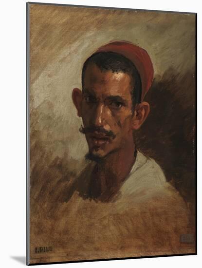 Study for the Head of a Young Arab, C.1860-62-Isidore Pils-Mounted Giclee Print