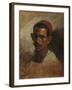 Study for the Head of a Young Arab, C.1860-62-Isidore Pils-Framed Giclee Print