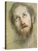 Study for the Head of Christ-Federico Fiori Barocci-Stretched Canvas