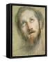 Study for the Head of Christ-Federico Fiori Barocci-Framed Stretched Canvas