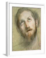 Study for the Head of Christ-Federico Fiori Barocci-Framed Giclee Print