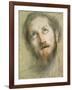 Study for the Head of Christ-Federico Fiori Barocci-Framed Giclee Print