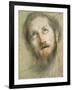 Study for the Head of Christ-Federico Fiori Barocci-Framed Giclee Print