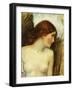 Study for the Head of Echo-John William Waterhouse-Framed Giclee Print