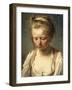 Study for the Head of Fanchon, 1772-Michel Nicolas Bernard Lepicie-Framed Giclee Print