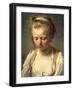 Study for the Head of Fanchon, 1772-Michel Nicolas Bernard Lepicie-Framed Giclee Print