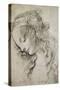 Study for the Head of Mary Magdalene-Leonardo da Vinci-Stretched Canvas
