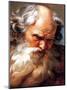 Study for the Head of Neptune-Gabriel Francois Doyen-Mounted Art Print