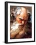 Study for the Head of Neptune-Gabriel Francois Doyen-Framed Art Print