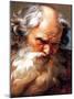 Study for the Head of Neptune-Gabriel Francois Doyen-Mounted Art Print