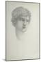 Study For the Head of Perseus-Burne-Jones & Morris-Mounted Giclee Print