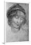 Study for the Head of St Anne, C1508-Leonardo da Vinci-Framed Giclee Print