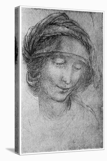 Study for the Head of St Anne, C1508-Leonardo da Vinci-Stretched Canvas