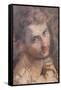 Study for the Head of St Judas-Federico Fiori Barocci or Baroccio-Framed Stretched Canvas