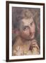 Study for the Head of St Judas-Federico Fiori Barocci or Baroccio-Framed Giclee Print