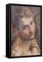 Study for the Head of St Judas-Federico Fiori Barocci or Baroccio-Framed Stretched Canvas