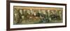 Study for the Holy Grail Tapestries-Edward Burne-Jones-Framed Premium Giclee Print
