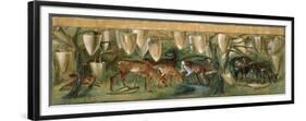 Study for the Holy Grail Tapestries-Edward Burne-Jones-Framed Premium Giclee Print