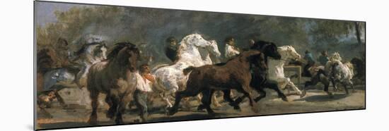 Study for the Horsemarket, 1900-Rosa Bonheur-Mounted Giclee Print