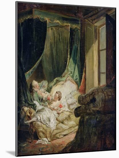 Study for the Indiscreet Bride-Pierre Antoine Baudouin-Mounted Giclee Print