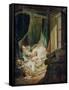 Study for the Indiscreet Bride-Pierre Antoine Baudouin-Framed Stretched Canvas